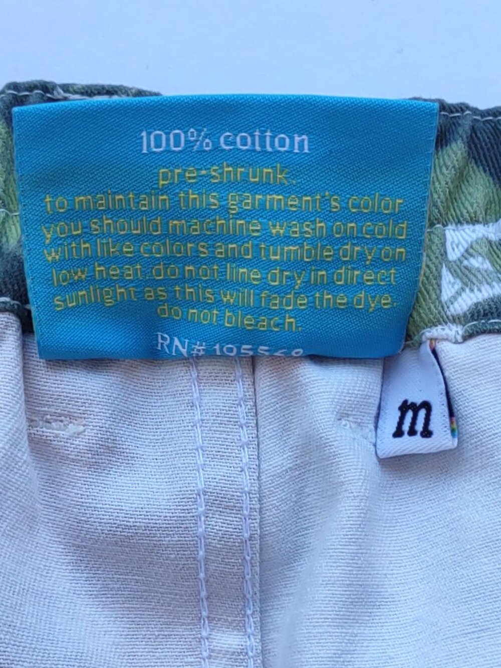 Big Bud Press MisMatched Work Pants Size Medium Cargo Floral Lucky Accents - Picture 12 of 15
